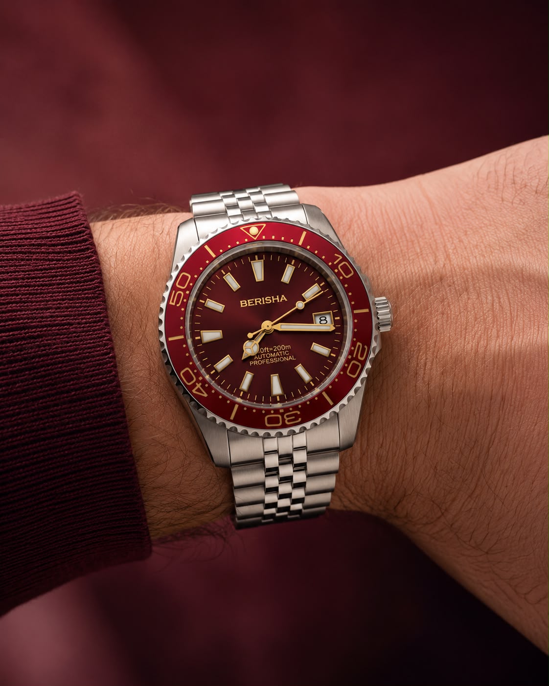 On the wrist